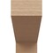 Ekena Millwork 8"W x 24"D x 16"H Classic Clemmons Rough Cedar Woodgrain TimberThane Corbel, Primed Tan CORUR08X24X16CLERCPR - alternate 5